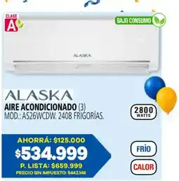 Casa del Audio Alaska aire acondicionado oferta