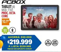 Casa del Audio Pcbox tablet oferta