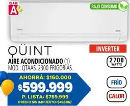 Casa del Audio Qüint aire acondicionado oferta