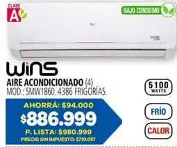 Casa del Audio Wins aire acondicionado oferta