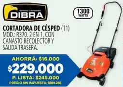 Casa del Audio Dibra cortadora de césped oferta