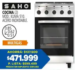 Casa del Audio Saho cocina oferta