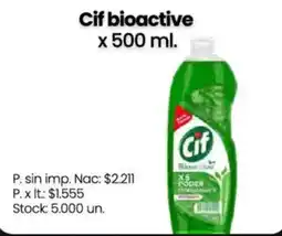 Changomas Cif bioactive oferta