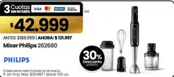 Changomas Philips mixer 262680 oferta