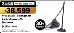 Changomas Electrolux aspiradora abs05 oferta