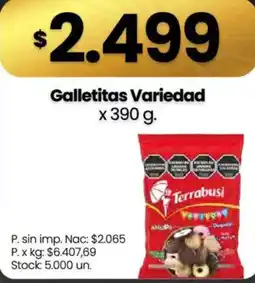 Changomas Terrabusi galletitas variedad oferta