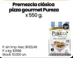 Changomas Pureza pizza gourmet oferta