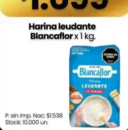 Changomas Blancaflor harina leudante oferta