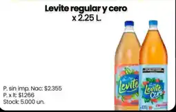 Changomas Levite levite regular y cero oferta