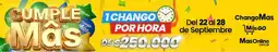 Changomas ChangoMas 1 chango por hora oferta