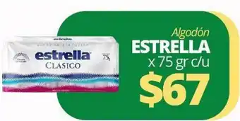 Supermercados A Granel Estrella Algodón x 75gr oferta