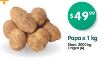 Supermercados Buenos Días Papa x 1kg oferta