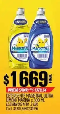 Supermercados Yaguar Magistral detergente magistral ultra oferta