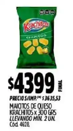Supermercados Yaguar Krachitos chizitos oferta