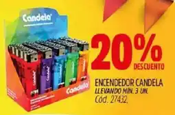 Supermercados Yaguar Candela encendedor oferta