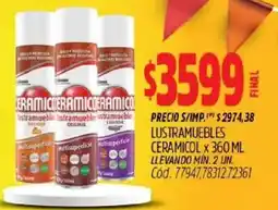 Supermercados Yaguar Ceramicol lustramuebles oferta