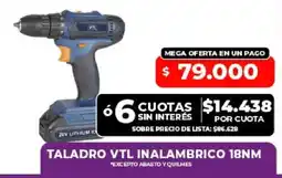 Supermayorista Vital Vtl taladro inalambrico 18nm oferta
