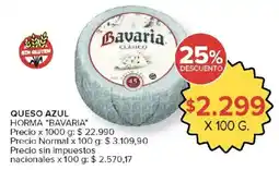 Carrefour Market Bavaria queso azul oferta