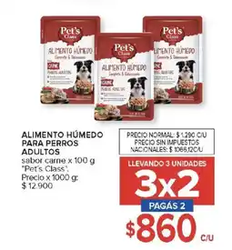 Carrefour Market Pet's Class alimento húmedo para perros adultos oferta