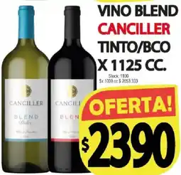 Supermercados Mariano Max Canciller vino blend oferta