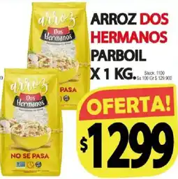 Supermercados Mariano Max Dos Hermanos arroz parboil oferta