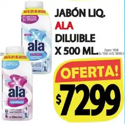 Supermercados Mariano Max Ala jabón liq. diluible oferta