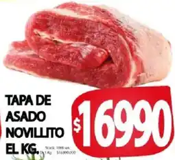 Supermercados Mariano Max Tapa de asado novillito oferta