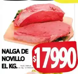 Supermercados Mariano Max Nalga de novillo oferta