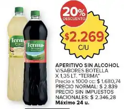 Carrefour Market Terma aperitivo sin alcohol oferta