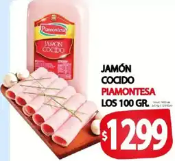 Supermercados Mariano Max Piamontesa jamón cocido oferta