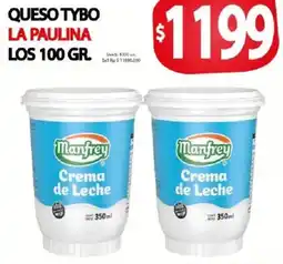Supermercados Mariano Max Manfrey crema de leche oferta