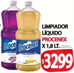 Supermercados Mariano Max Procenex limpiador líquido oferta
