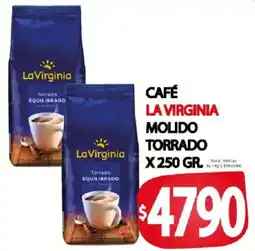 Supermercados Mariano Max La virginia café molido torrado oferta