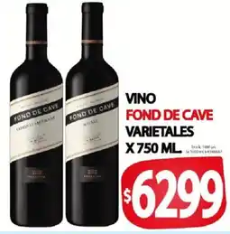 Supermercados Mariano Max Fond de cave vino varietales oferta