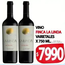 Supermercados Mariano Max Finca la linda vina varietales oferta