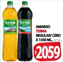 Supermercados Mariano Max Terma amargo regular/cero oferta