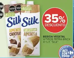 Carrefour Market Silk bebida vegetal oferta