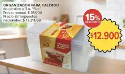 Carrefour Star organizador para calzado oferta