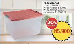 Carrefour Carrefour organizador oferta