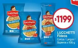 Supermercados Mariano Max Lucchetti fideos oferta