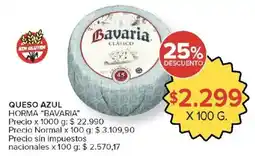 Carrefour Bavaria queso azul oferta