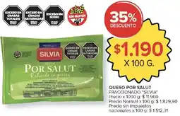 Carrefour Silvia queso por salud oferta