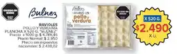Carrefour Bulnez ravioles con pollo y verdura oferta