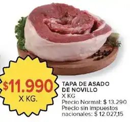 Carrefour Tapa de asado de novillo oferta