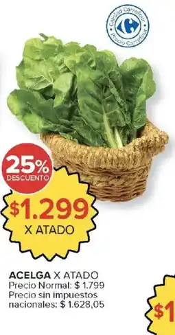 Carrefour Acelga oferta