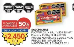 Carrefour Vienissima salchichas oferta
