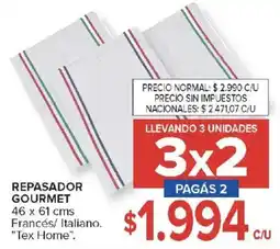 Carrefour Tex Home repasador gourmet oferta