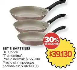 Carrefour Bg cobre sartenes oferta