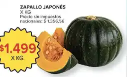 Carrefour Zapallo japonés oferta