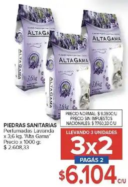 Carrefour Alta gama piedras sanitarias perfumadas lavanda oferta